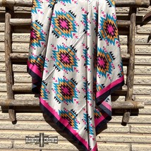 El Corral Western Southwestern Wild Rag Scarf Accent - $24.75