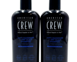American Crew Anti-Dandruff + Dry Scalp Shampoo 8.4 oz-2 Pack - £25.47 GBP