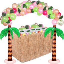 Hawaiian Luau Party Decoration, 86Pcs Tropical Luau Theme Party Supplies, Luau G - £32.06 GBP