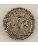 1932 Portugal 5 Escudos (VF) Very Fine Condition - $59.20 CAD