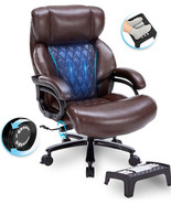 600lbs Big &amp; Tall Office Chair: Heavy Duty Executive Desk Chair - €226,50 EUR