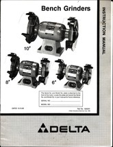 Delta bench  Grinder Owners Instruction Manual 1320231 - $22.24