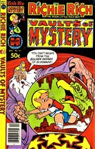 Richie Rich Comics Harvey World  Richie Rich Vaults of Mystery - $7.90