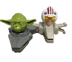 Star Wars McDonalds Happy Meal Toys Yoda and Rex X Wing Lot of 2 - £6.34 GBP