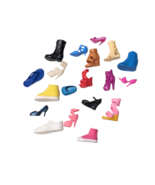 19 Piece Doll Replacement Shoes NO SETS, All Singles Barbie Size And Bigger - £9.43 GBP