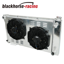 For 67-72 Chevy/GMC C/K 10/20/30 Series Pickup Radiator Aluminum 3Row+Shroud Fan - £133.67 GBP