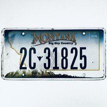  United States Montana Cascade County Passenger License Plate 2C 31825 - £13.13 GBP