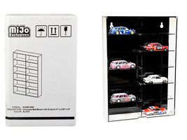 Showcase 12 Car Display Case Wall Mount with Black Back Panel &quot;Mijo Exclusives&quot;  - £37.21 GBP