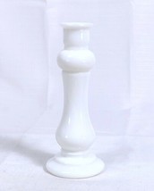 E.O. Brody USA M-118 Milk Glass Bud Vase 8&#39;&#39; Candle Holder Design Excell... - $8.52