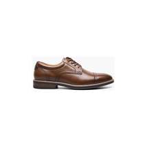 Nunn Bush Centro Flex Cap Toe Oxford Leather Shoes Dressy Cognac 84984-221 image 7