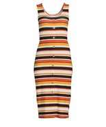 No Boundaries XL (15-17) ~ Button Front ~ Multicolored Stripe ~ Sleevele... - £17.60 GBP