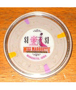 (1) $1. Miss Marquette CASINO CHIP - Marquette, Iowa - 1994 - £15.69 GBP