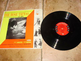 12&quot; VINYL movie music The rose Tatoo Original Magnani &amp; Burt Lancaster - $35.00