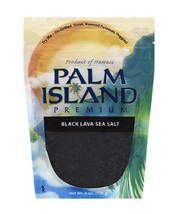 palm island black lava sea salt hawaiian 6 oz (Pack of 4) - £62.14 GBP