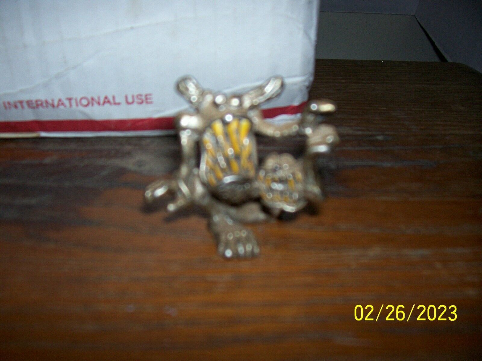 1980's Hudson Fine Pewter #5043 Rat Fink BIT Figurine W@W Rare - $50.00