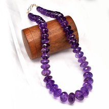 Natürliche Amethyst Perlen facettiert rund 1939 kt lila 25 mm großer... - $27,996.34 MXN