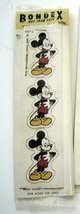 Bondex 1946 Walt Disney Mickey Mouse Hot Iron Tape Vintage Sewing Craft  - £7.98 GBP