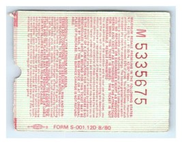 Grateful Dead Concert Ticket Stub May 2 1981 Philadelphia Pennsylvania - £43.50 GBP
