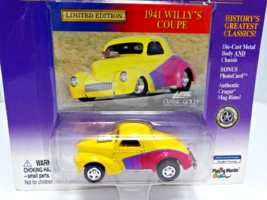2000 Johnny Lightning Classic Gold 1941 Willy&#39;s Coupe - £2.77 GBP