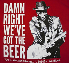 Official Buddy Guy Ltd Edt. Buddy Brew &quot;Damn Right We&#39;ve Got The Beer&quot; L... - $19.79