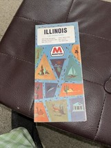 Illinois Marathon 1969 Vintage Map - £4.84 GBP