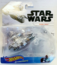 New Mattel Hot Wheels Starships GWV25 Star Wars Razor Crest Die-Cast Vehicle - £27.03 GBP