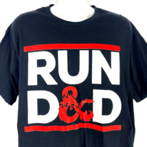 RUN D&amp;D Dungeons And Dragons Dmc Parody XXL Shirt size 2XL Mens 50x30 50th Anniv - £21.71 GBP