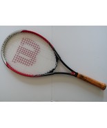 Wilson Titanium Tennis Racket Nylon Strings 27 inch length 11 inch width - $372.45 MXN