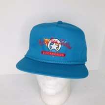 Vintage Ricky Van Shelton Backroads Hat Cap Snap Back Rope Brim Country ... - £15.61 GBP