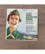 12,000 GIRL SCOUTS SING AMERICAS NATIONAL FAVORITES  7&quot; 45 RECORD UNITED... - $112.47 MXN