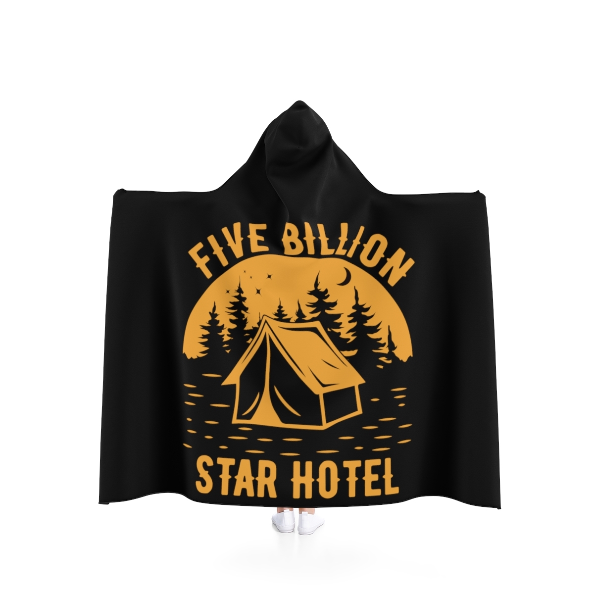 Hooded Blanket, 5 Billion Star Hotel Camping Tent, Fleece Blanket, Lightweight,  - $74.16
