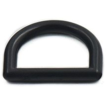 Fujiyuan 30 PCS Plastic D Dee Rings for Webbing Belt Buckles Bag Leather Straps  - £3.24 GBP