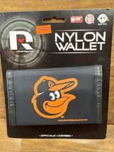 MLB Baltimore Orioles Printed Tri-Fold Nylon Wallet by Rico - Officially... - $8.08