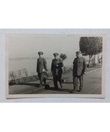 Egypt Vintage Photo Military General And officers Walking on the Nile River - £8.39 GBP