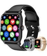 Smart Watch for Men Women Compatible with iPhone Samsung Android Phone 1... - £45.44 GBP