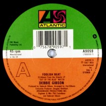 Debbie Gibson - Foolish Beat / Between The Lines [7" 45 rpm Single] UK Import PS image 2