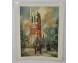 John S Coppin Print ~ Michigan State MSU Beaumont Tower RARE - £59.42 GBP