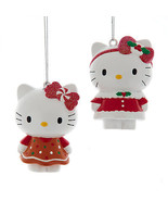 Hello Kitty Christmas Outfit Ornament, Assorted Multi-Color - £19.62 GBP