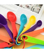 12PCS Colorful Measuring Cups and Spoons Set Stackable Measuring Spoons ... - $14.99