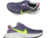 Nike Pegasus Trail 3 Hiking Running Shoes Women&#39;s Size 7.5 Purple NEW DA... - £71.28 GBP