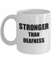 Deafness Mug Awareness Survivor Gift Idea For Hope Cure Inspiration Coffee Tea C - £13.16 GBP+