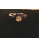 Collezio Bracelet Watch Ruby Sapphire Swarovski Crystals, Quartz, Japan ... - £35.26 GBP