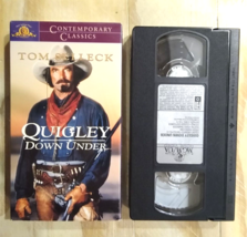 Quigley Down Under VHS 1990 Tom Selleck - Fast Shipping! - $15.02