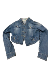 Vintage Y2K Miss Sixty Denim Jeans Military Jacket Avant Garde - £86.64 GBP