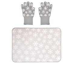 Temp-tations Special Edition Seasonal Oven Gloves and Drying Mat Set Small - £155.06 GBP