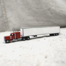 N Scale Semi Truck and 53ft Dry Van Trailer 3D Printed Hand Painted Fine... - £55.87 GBP