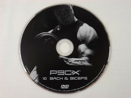 ORIGINAL P90X BACK &amp; BICEPS Replacement DVD Disk 10 - Ships Fast!!! - £3.95 GBP
