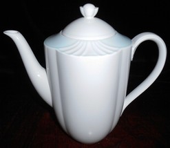 Villeroy &amp; Boch DELTA PATTERN Coffee Pot BONE CHINA Made in West Germany - £24.91 GBP