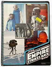 1980 Star Wars Vintage Empire Strikes Back Collage Notebook Bounty Hunters Blue  - £58.13 GBP