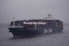 SLH149 - Container Ship - CMA CGM Balzac - Colour Slide - $2.54